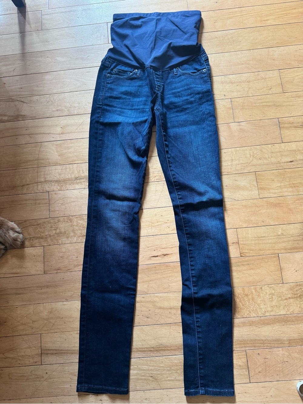 Gap Maternity Denim Jeans with Stretch Panel Long length